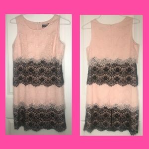Pretty Black & Pink Lace